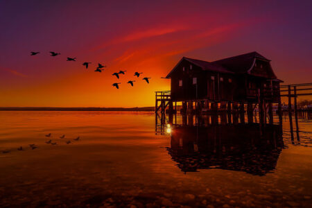 Herrsching am Ammersee in Bayern