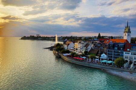 Friedrichshafen am Bodensee in Baden-Württemberg