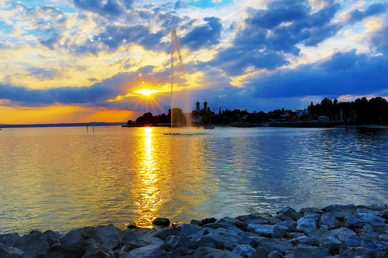 Friedrichshafen am Bodensee in Baden-Württemberg