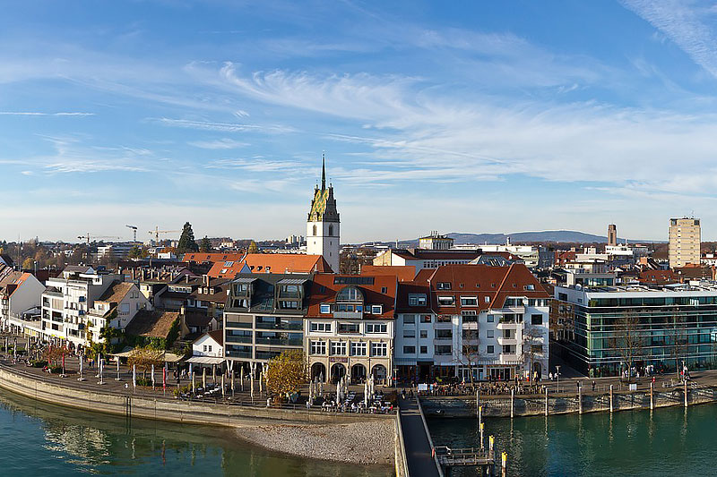 Friedrichshafen am Bodensee in Baden-Württemberg