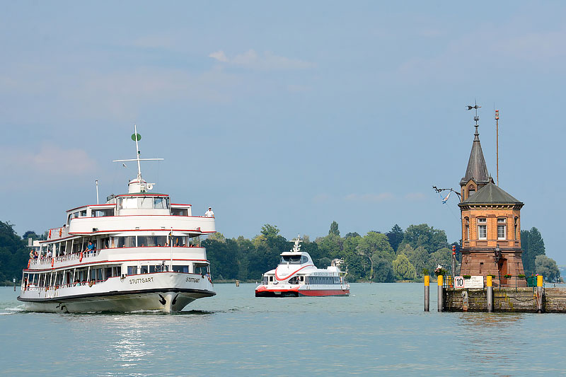 Konstanz am Bodensee in Baden-Württemberg