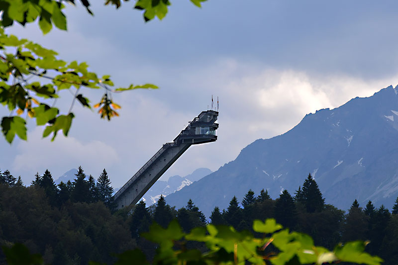 Oberstdorf im Allgäu in Bayern