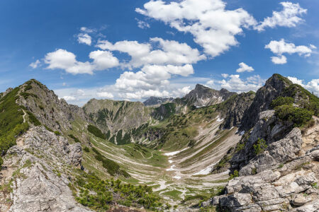 Oberstdorf im Allgäu in Bayern