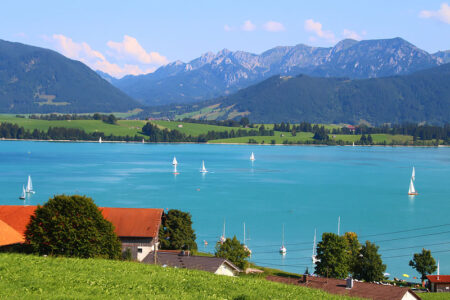 Oberstdorf im Allgäu in Bayern