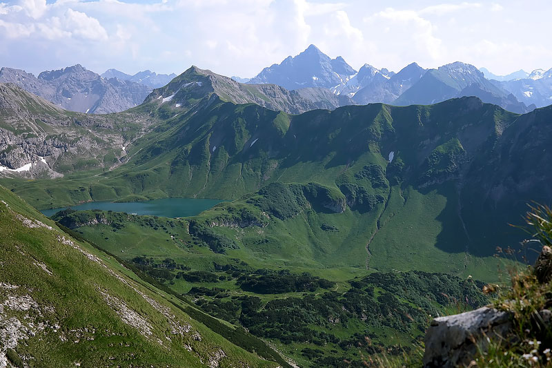 Oberstdorf im Allgäu in Bayern