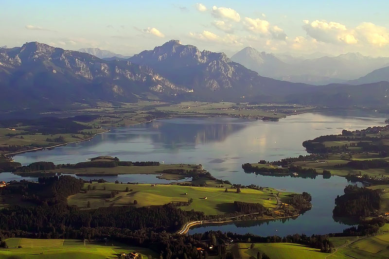 Oberstdorf im Allgäu in Bayern