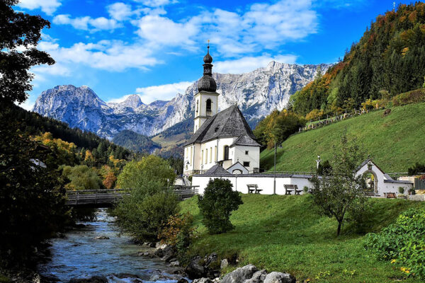 Königssee im Berchtesgadener Land in Bayern