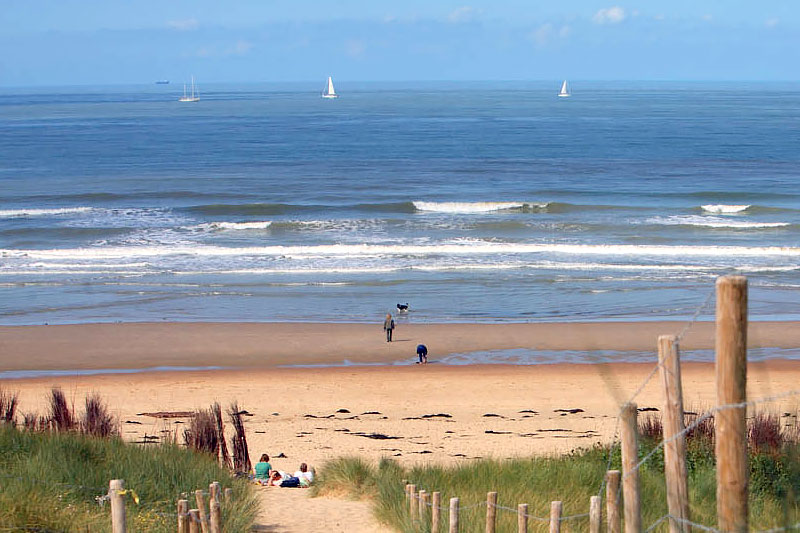 Belgische Nordseeküste in Flandern