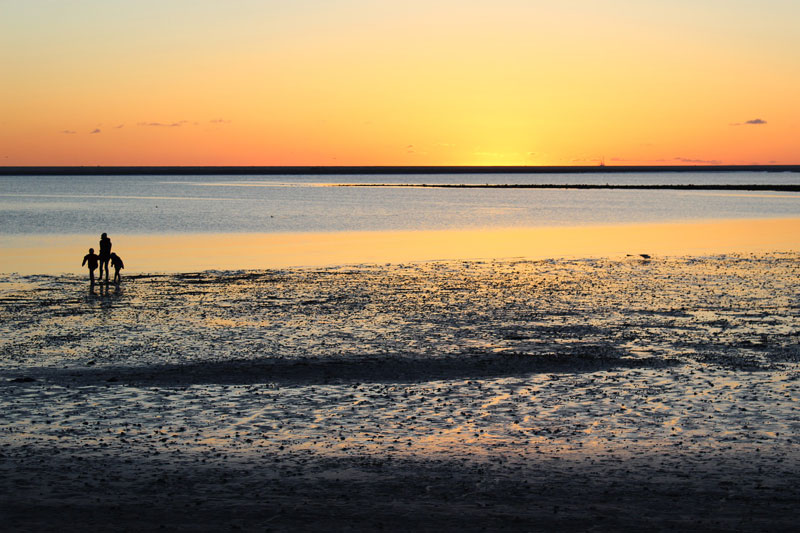 Insel Borkum in der Nordsee