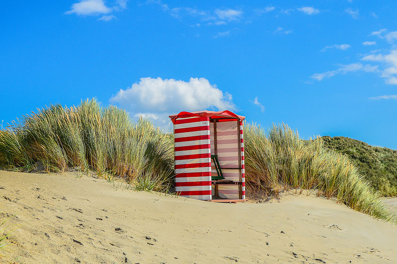 Insel Borkum in der Nordsee