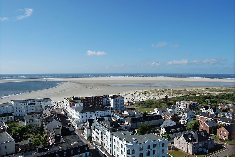 Insel Borkum in der Nordsee