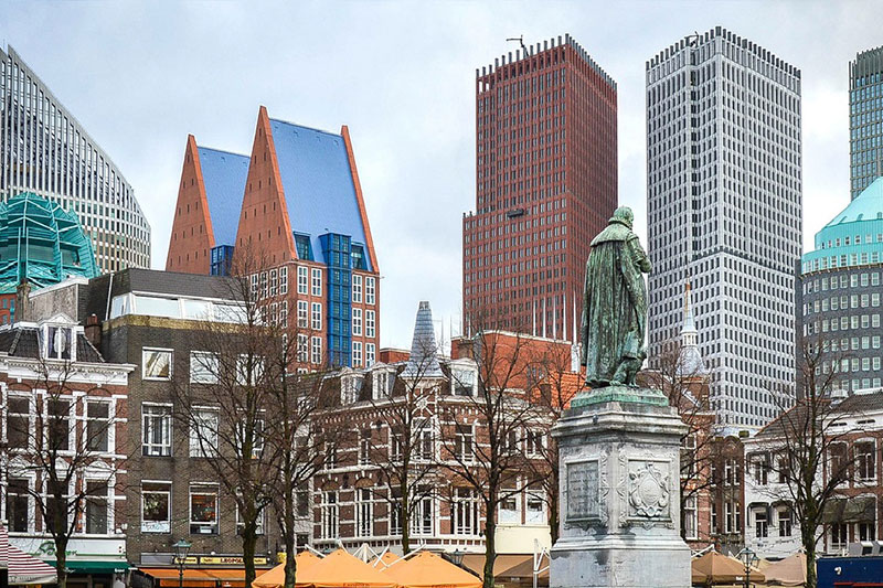 Den Haag in den Niederlande