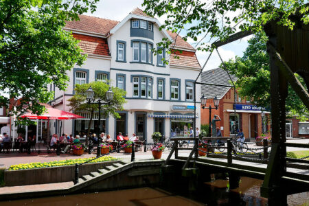 Papenburg im Emsland an der Nordsee