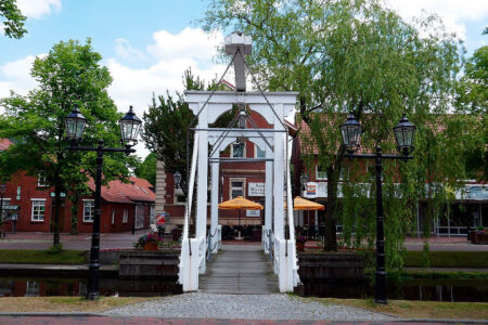 Papenburg im Emsland an der Nordsee