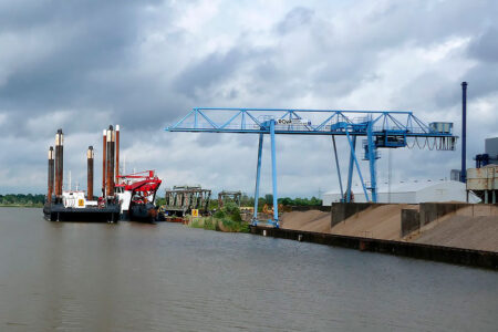 Papenburg im Emsland an der Nordsee