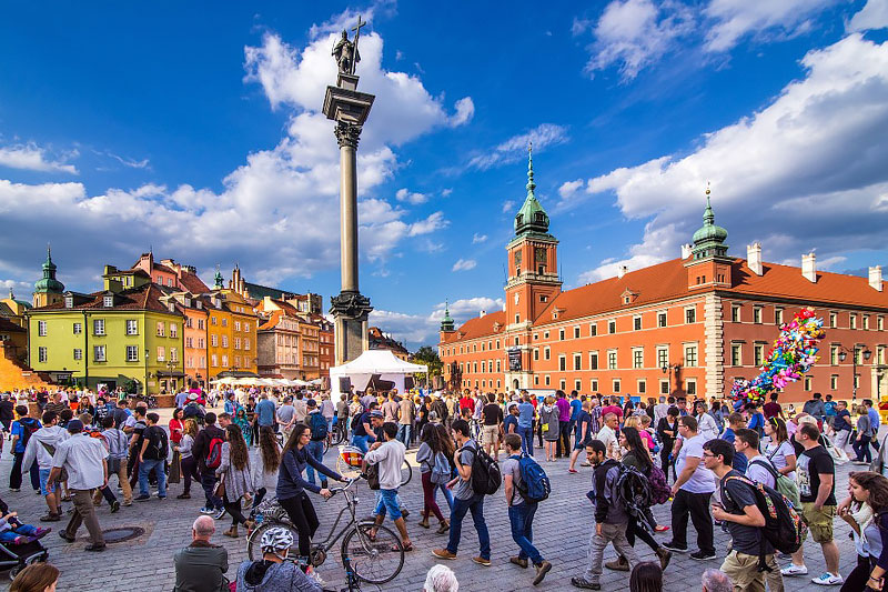 Warschau, Hauptstadt von Polen