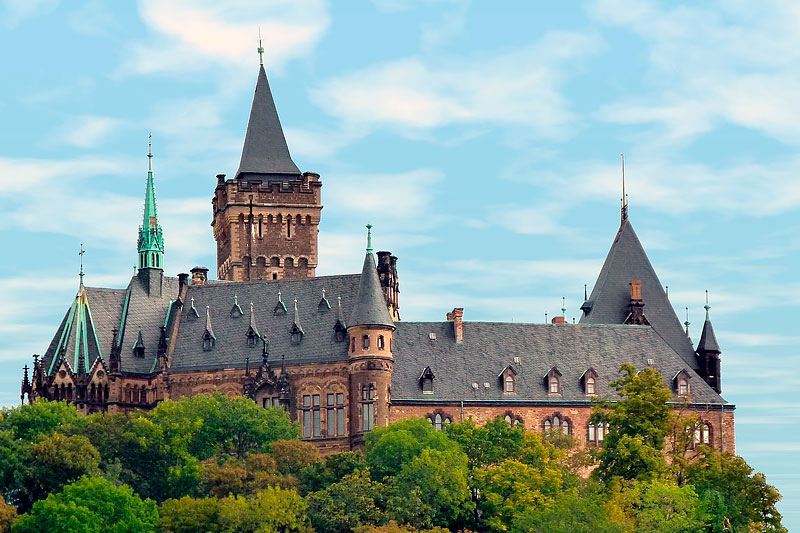 Wernigerode im Harz in Sachsen-Anhalt