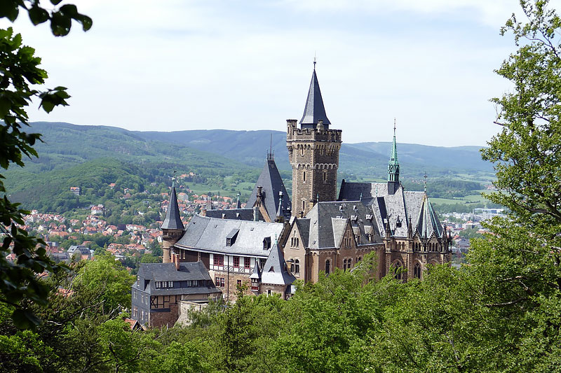 Wernigerode im Harz in Sachsen-Anhalt