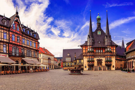 Wernigerode im Harz in Sachsen-Anhalt