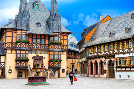 Wernigerode im Harz in Sachsen-Anhalt