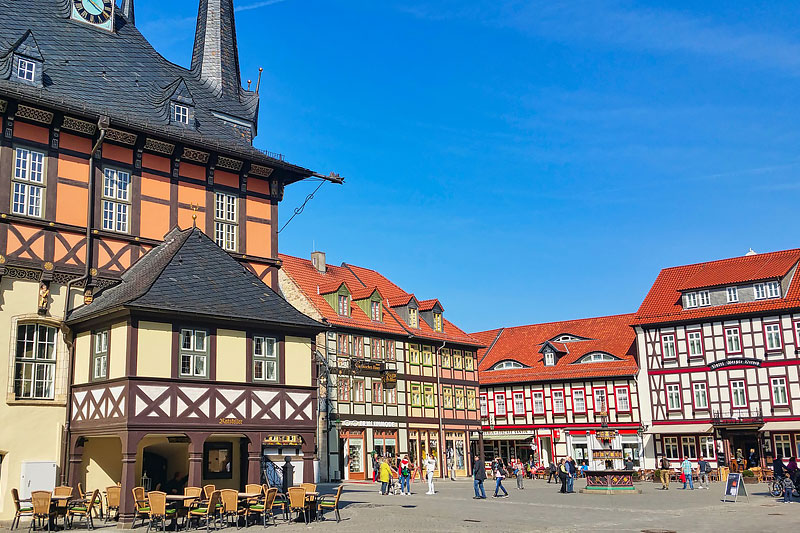 Wernigerode im Harz in Sachsen-Anhalt