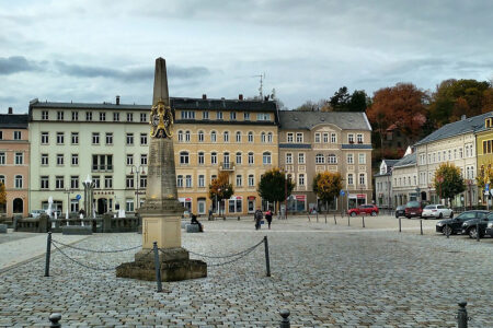 Sebnitz im Erzgebirge in Sachsen