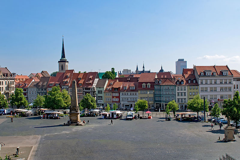 Erfurt, Hauptstadt von Thüringen