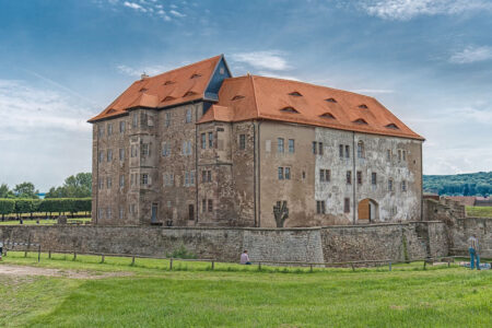 Wasserburg Heldrungen in Thüringen