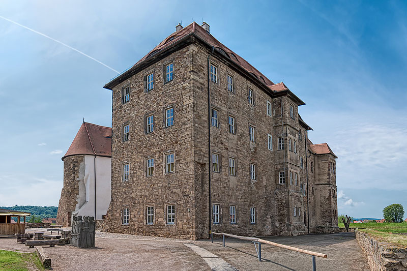 Wasserburg Heldrungen in Thüringen