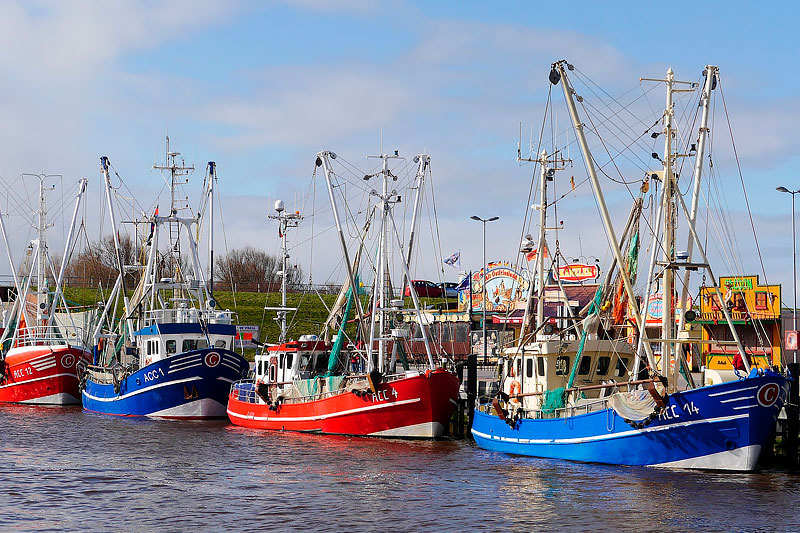 Wangerland an der Nordseeküste in Niedersachsen