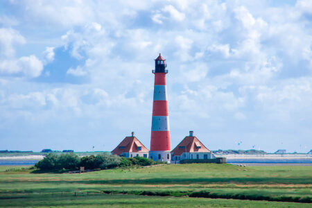 Wangerland an der Nordseeküste in Niedersachsen