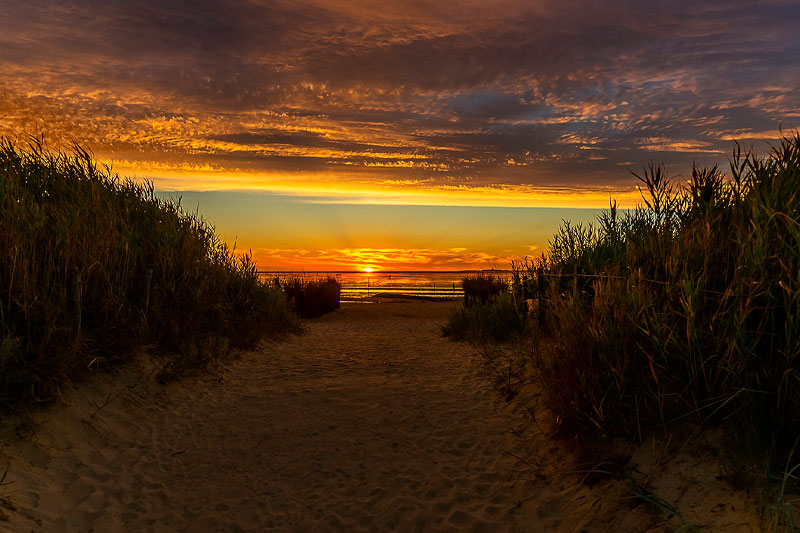 Wangerland an der Nordseeküste in Niedersachsen